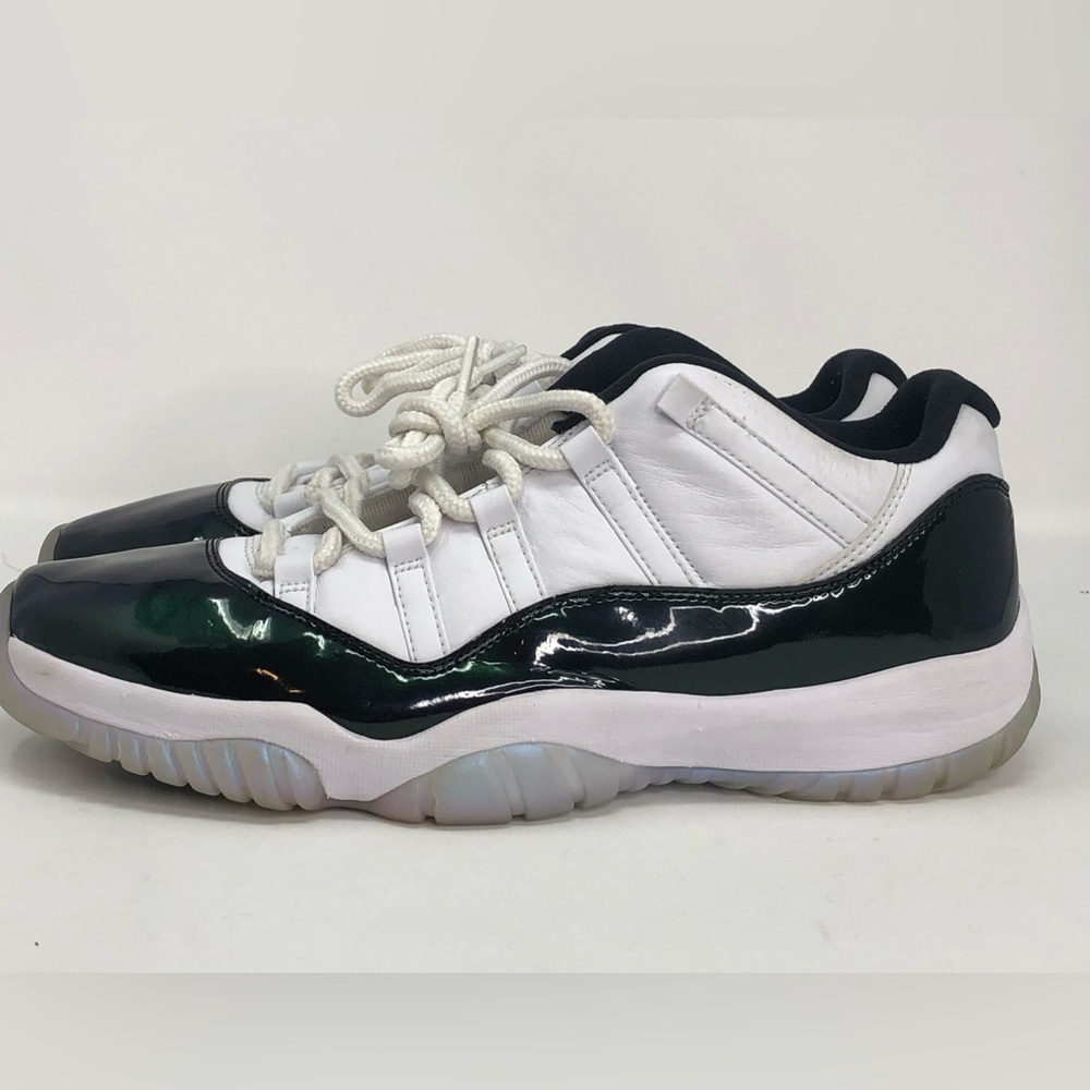 Nike Mens Air Jordan 11 Retro Low Emerald 528895-145 - Size 12 No Box - Picture 14 of 15
